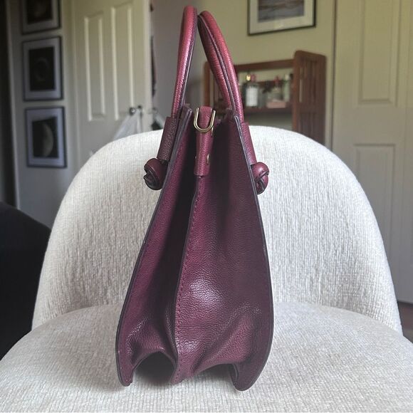 Fossil Burgundy Skylar Handbag with FREE wallet! - Picture 4 of 9